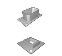 Rack Mount Kit for Ubiquiti Cloud Key Gen 2 - 19" 1U Network Rack Compatible