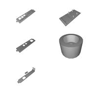 Rack Mount Modification Kit for Circo RM-2270 Compatible with SiFive Unmatched