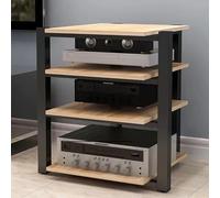 Rack multimediali AV, armadi torre AV, rack audio a 2/3/4 livelli, armadi stereo componenti AV: ideali per uffici, DJ e teatro