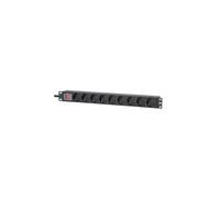 Rack Multipresa con Interruttore 19 1U 9 Prese 715133