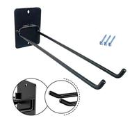 Rack Organizzatore Attrezzi da Giardino Resistente Montaggio a Parete con Ganci