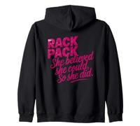Rack Pack Credeva di poterlo Fare, così ha Fatto Felpa con Cappuccio