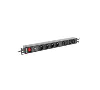 RACK PDU 1U 16A 4x230V PL PDU-04E04I-0200-BK Multipresa