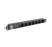 RACK PDU PRO 19 1U 16A 7X BARRA DI PDU-PRO-07F-0200-BK