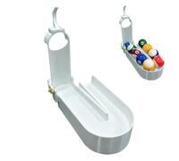 Rack per allenamento biliardo e snooker, macchina manuale per allenamento palline da biliardo, dispenser a punto fisso per palline singole, migliora la precisione e il controllo della stecca, per