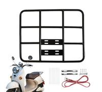 Rack Per Bagagli Posteriore - Rack Per Bagagli Per Bici Con Telaio In Metallo Robusto, Cestino Per Il Trasporto, Portabagagli Regolabili | Cestino Impermeabile Con Ruota Posteriore, Borse E Acquisti