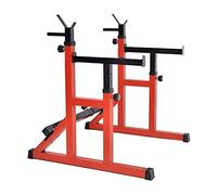 Rack per manubri per Allenamento della Forza, Rack per Pesi per Allenamento della Forza, Rack per bilanciere, Supporto per Squat Regolabile, Stazione per Dip, Supporto PE