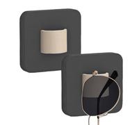 Rack Per Montaggio A Parete - Mensole A Parete | Montata, Supporto Per Occhîali Da Sole, Organizer Per Occhiāli Da Sole Per La Casa, Espositori Per Occhiali In Legno, 2 Pezzi, Installazione Sem