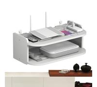 Rack per router Wifi | Mensola per proiettore a parete Mensola di dissipazione del calore per router wireless senza trapano, scaffale di stoccaggio multifunzionale per decodific