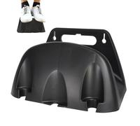 Rack per tubi 'acqua da parete, ganci per tubi per esterni, supporto per tubo flessibile in metallo da parete, ganci per tubo e avvolgitubo, gancio per tubo da giardino, supporto per tubo da