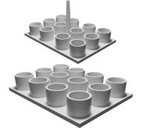 Rack Porta Campioni SEM per Microscopia Elettronica a Scansione Stampato 3D