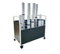 Rack portatile per architetti e ingegneri - Supporto per tubi pesanti per piani grandi e piccoli - Accesso efficiente ai file (TA-SW32)