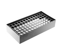 Rack professionale per tatuaggi a 78 fori con fessure regolabili - Supporto per display in acciaio inox per tazze di inchiostro, strumenti di trucco permanente e organizzazione del tatuaggio (design