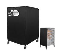 Rack Protector, Sheet Pan Cover Commercial Bun, Dustproof Waterproof With Zipper, Food Prep Serving Area Buffet Dining Room Party Bakery Shops Essential, Clear Vinyl Storage Solution For Kitchen Baker