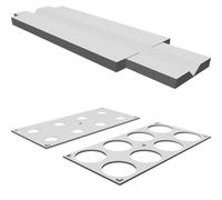 Rack Provette Falcon per Tubi 50mL Laboratorio OpenSCAD Parametric Gradilla
