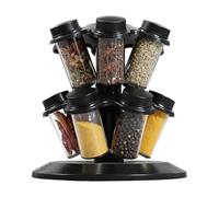Rack rotante Se - 12 Jar Capaci Se nizer per cucina cabi, controsoffitti, sala da pranzo, casa e appartamento - ideale per un facile accesso e Sto senza disordine