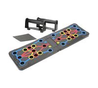 Rackboard Push-up - Tavola da allenamento con manici | Supporto per muscolo toracico portatile per dispositivi fitness - Set di pompe antiscivolo per casa, viaggi, piccoli