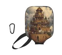 Racket Cover Bag Animals On Noah'S Ark Floating pickleball Paddle Cover | Portable antigraffio Custodia per racchetta da pickleball Per L'uso Esterno Fits Most Rackets sport
