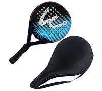 Racket da tennis a piastra, mazza da paga per la spiaggia, set di impugnatura ergonomica, design leggero, borsa di stoccaggio incluso, 26x45,5 cm, per il del cortile del cortile di campo