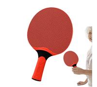 Racket da tennis da tavolo in gomma - Paddle pong impermeabile | Controllo e precisione della maniglia anti-slip e precisione | Ideale per il gioco esterno interno | Paddle leggera per allenament