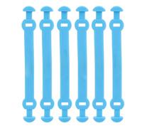 Racket da Tennis Vibrazione smorzatori Shock Silicone Shock Assorber Riduci la Protezione del Gomito per la Pressione della Mano per Gli Sport da Esterno a Tennis 6 PC (Blu)