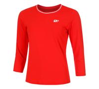 Racket Roots Teamline Manica Lunga Donna - Rosso