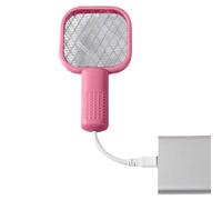 Racket Swatter per mosca elettrica - Swatter elettrico ricaricabile | Una trappola sicura con luce LED attraente, una lampada a rete a 5 strati per il posto di lavoro interno in