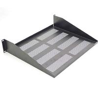 Racksonic 2U rack Mount 48,3 cm ventilato mensola a sbalzo posteriore in raso