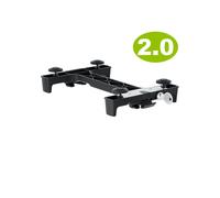 Racktime Adattatore per Portapacchi Snapit 2.0 Inclusi Piedini e Serratura Nero