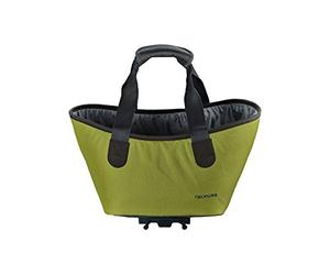 Racktime, Borsa della Spesa per Bicicletta, Modello Agnetha, Verde Lime