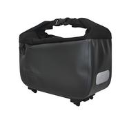 Racktime Borsa per Portapacchi Onyx con Sistema di Fissaggio Yves Nero