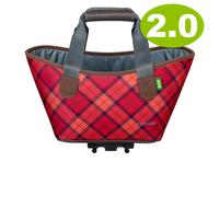 Racktime Borsa Portapacchi AGNETHA 2.0 15L sistema Snapit Noble Red