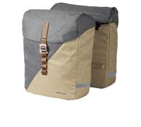 Racktime Borsa Portapacchi Doppia HEDA 24L sistema Snapit 1.0 Grigio/Sabbia
