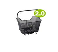 Racktime Cestino Baskit Small 2.0 – 42×30×27 cm, 20 L, nero, Snapit 2.0