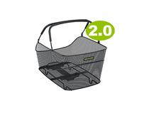 Cestino System RacktimeBaskitTrunkMid2.0 30x25x44cm, nero, 24ltr, Snapit 2.0