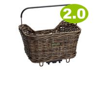 Cestino sistema Racktime Baskit Willow 2.0 43x31x24,5cm, marrone, 20ltr, Snapit
