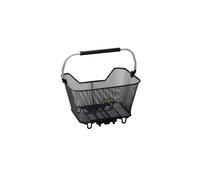Racktime Cestino Posteriore Bask-it Deluxe 23L con adattaore preistallato Nero