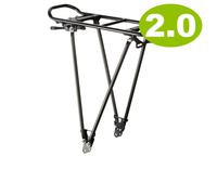 Racktime Portapacchi Tubus Foldit Regolabile 2.0, 24"-29" Nero