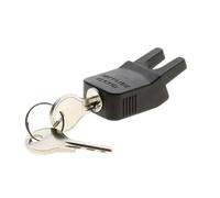 Racktime Snapit Lucchetto Sistema Adattatore per Portapacchi Bicicletta Nero