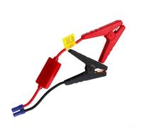 Rackumic 12 V per ponticelli morsetti per cavi resistenti connettori in | Morso forte, design a zig-zag, grande dimensione di apertura, codifica a colori rosso e nero, facile identificazione