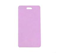 Rackumic Blocco note in silicone per operatori sanitari, cancellabile e riutilizzabile, igienico, compatibile con penne a sfera, clip verticale per cordini e bobine di badge (viola1)