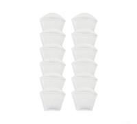 Rackumic Confezione da 12 sacchetti per aspirapolvere TE-VC 18/10 Li-Solo | Confezione da 12 sacchetti per aspirapolvere TE-VC 18/10 Li-Solo, 10 l, compatibili con modello 23.512.60