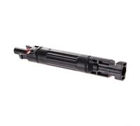 Rackumic Connettore fusibile in linea per pannello solare, 15 A o 30 A, DC1000 V, IP65, impermeabile, materiale per stampaggio a iniezione, compatibile con sistemi di energia alternativa, nero, per la
