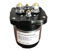Rackumic Elettrovalvola a solenoide di dovere 48V per il carrello elettrico di golf e il terminale del veicolo 4 con i contatti d'argento OEM per la serie Motrec G19 dal 1995 Costruzione robusta Alta