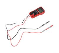 Rackumic Multer digitale ad azione automatica True RMS 9999 conteggi per tensione AC DC Corrente Capacità Frequenza Test diodi con NCV Live Wire Detection in nero rosso per professionisti