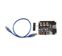 Rackumic Scheda di controllo dell'incisore per MKS DLC32 V2.1 Controllo offline Dual Core 32 Bit Scheda madre per macchina per incisione CNC con 240 MHz MCU Wireless e controllo del sito Web