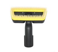 Rackumic Spazzola portatile per pulizia a vapore con setole in nylon sostituibili staccabili per Karcher serie SC1-5 SC1-5 CTK1020, accessorio compatibile per grandi aree sporche (trasparente)