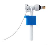 Rackumic Valvola di riempimento della cisterna Collegamento in ottone Valvola di ingresso WC Quantità d'acqua regolabile G1 2 Connettore compatibile per Geberit per TECE Serbatoi d'acqua in plastica e