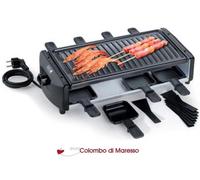 RACLETTE BISTECCHIERA BISTECCHIERE GRILL DA TAVOLO EVA ZERNEZ 1200W 8 PERSONE