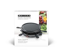 Raclette Grill - piastra 6 Persone | Spatola | Rivestimento antiaderente